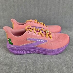 Brooks Ghost 17 Rapunzel runDisney Women 11.5 Men 10 Pink Disney Tangled Shoes